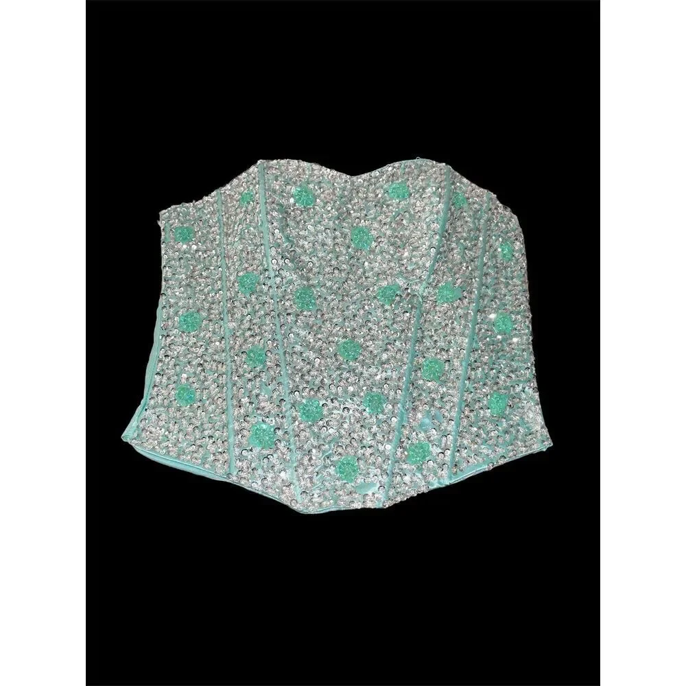 Mejia Modas Sequined‎ Corset